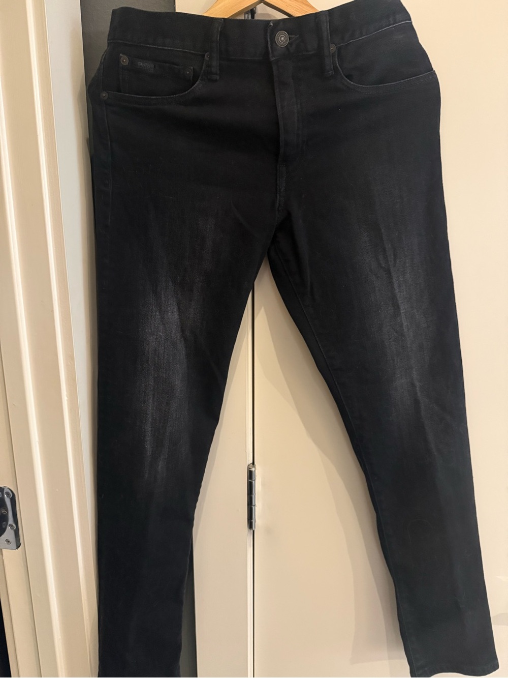 Polo by Ralph Lauren Men's Black Skinny Jeans